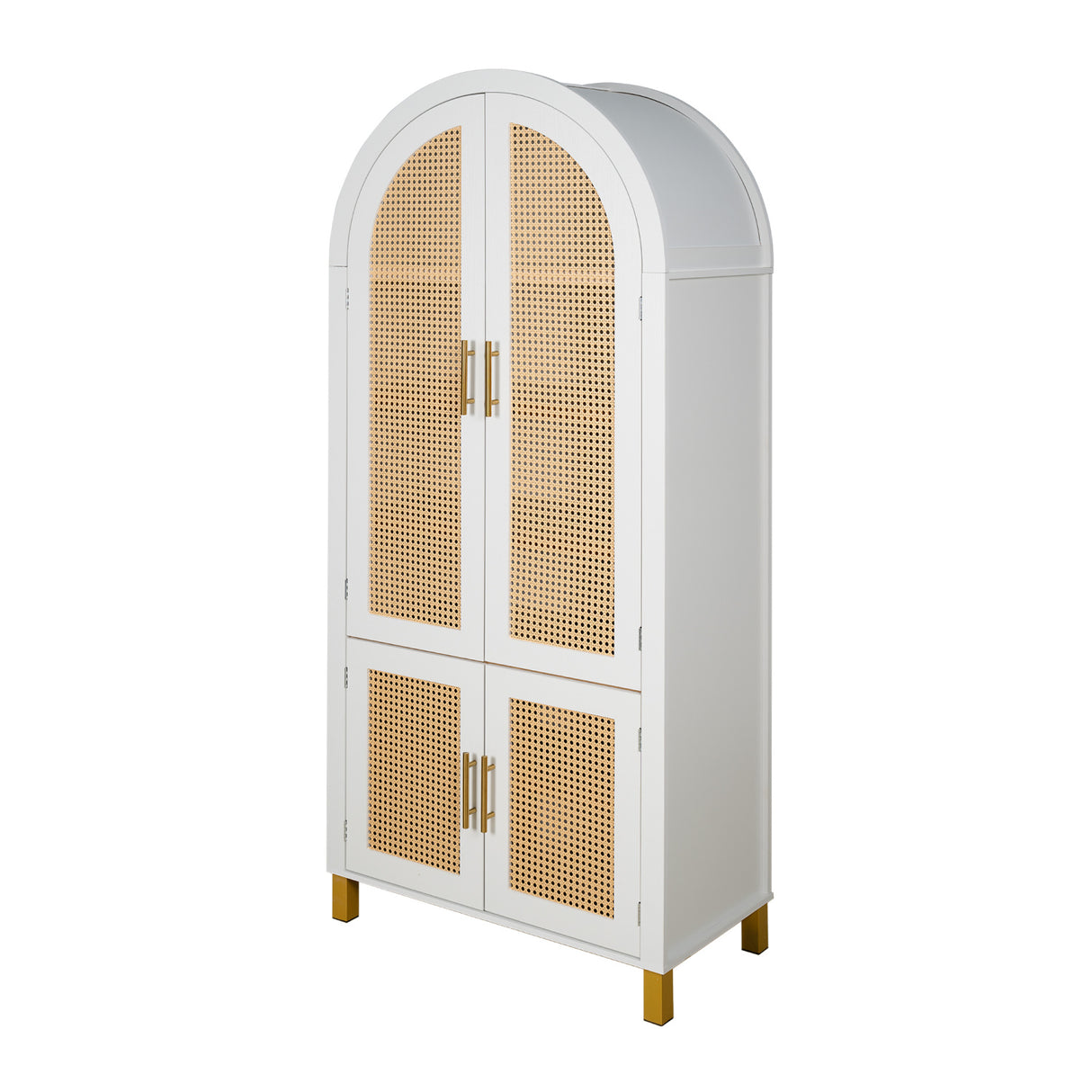 Modern Rattan Arched Cabinet | OROA