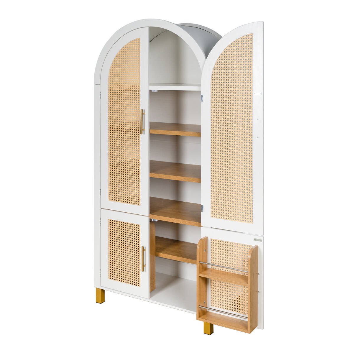 Modern Rattan Arched Cabinet | OROA