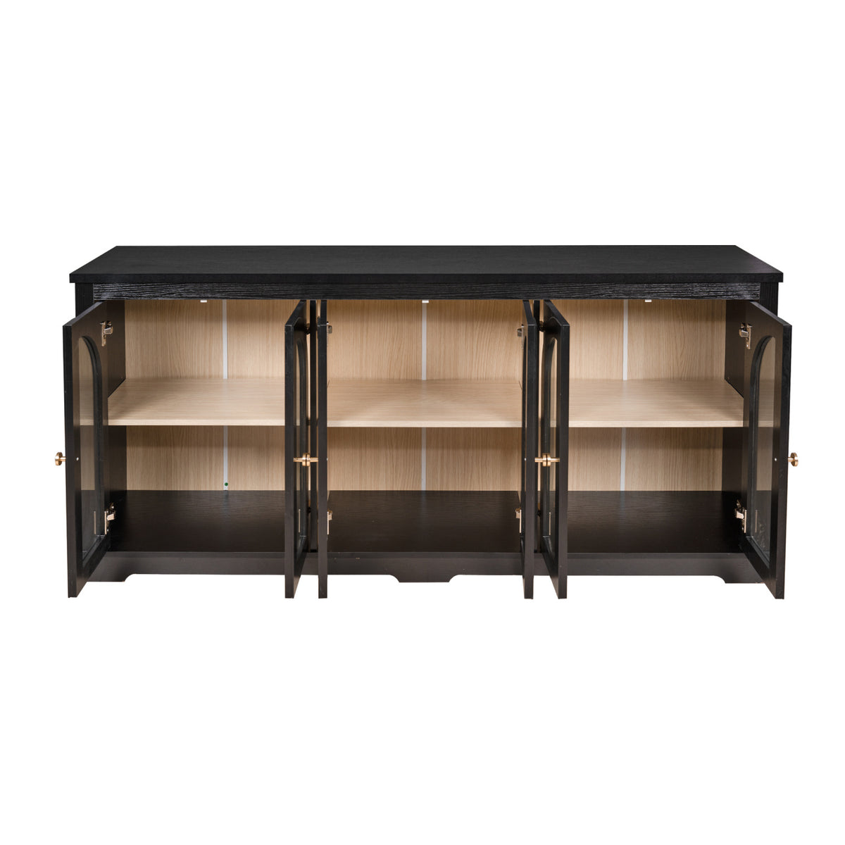 Modern European furniture - Modern Arched Glass Sideboard - www.oroa.com