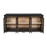 Modern European furniture - Modern Arched Glass Sideboard - www.oroa.com