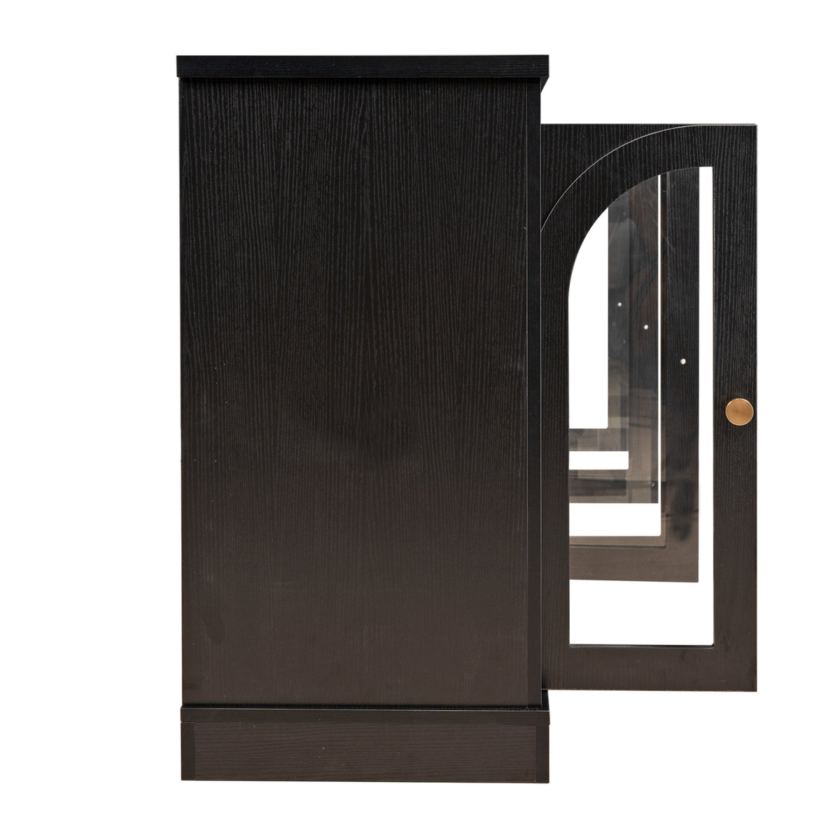 Modern European furniture - Modern Arched Glass Sideboard - www.oroa.com
