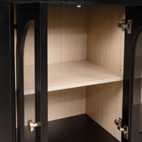 Modern European furniture - Modern Arched Glass Sideboard - www.oroa.com