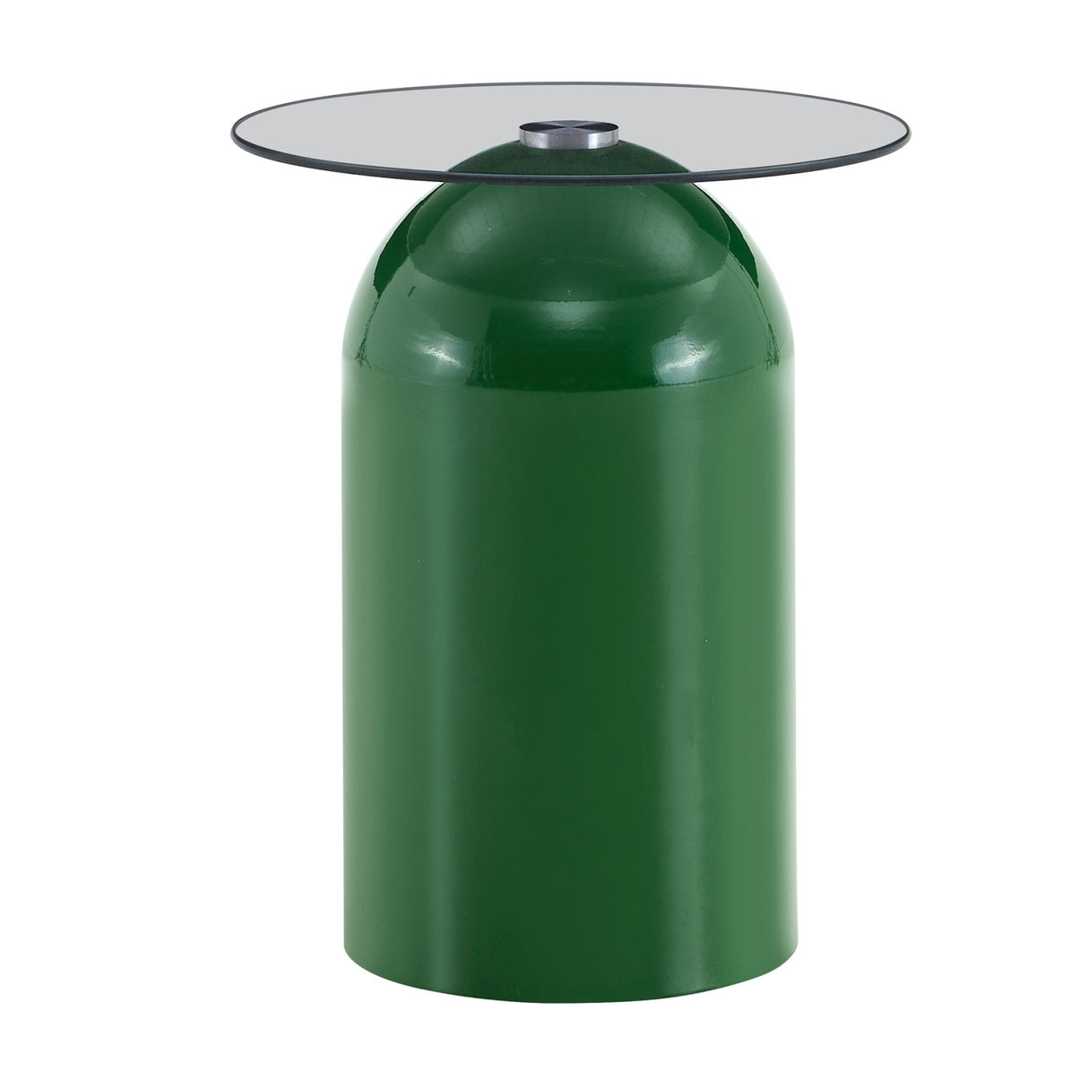 Round Tempered Glass Top Coffee Table | OROA