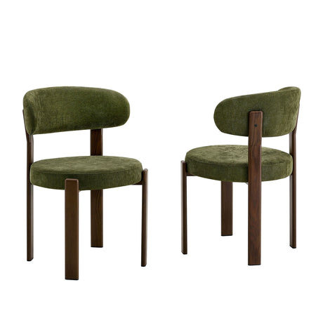 Curved Backrest Dining Chairs (2) by OROA