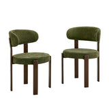 Curved Backrest Dining Chairs (2) by OROA