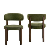 Curved Backrest Dining Chairs (2) by OROA