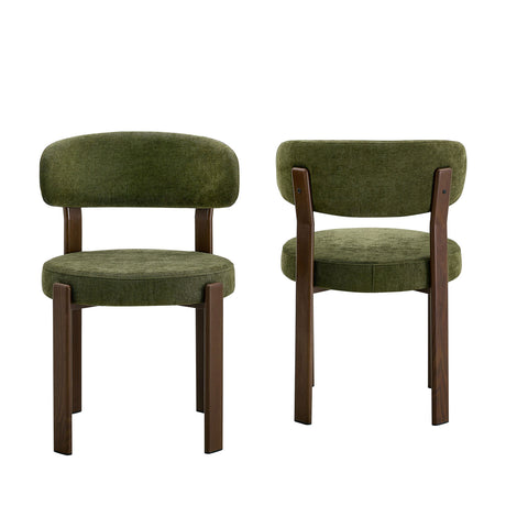 Curved Backrest Dining Chairs (2) by OROA