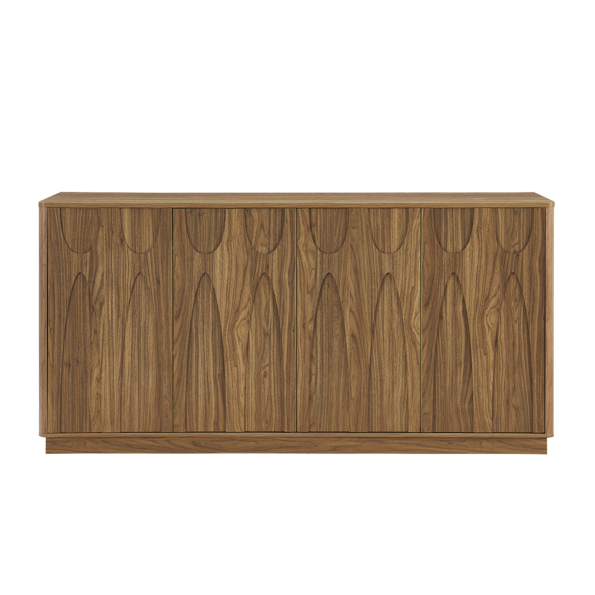 Modern European furniture - Walnut Minimalist Sideboard - www.oroa.com