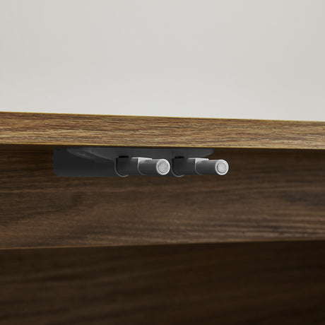 Modern European furniture - Walnut Minimalist Sideboard - www.oroa.com