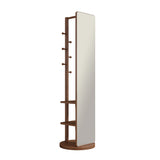 360° Rotating Multifunctional Mirror with Hook Storage Rack | OROA