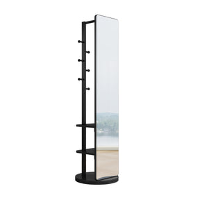 Modern European furniture -Multifunctional Full Length Black Mirror - www.oroa.com