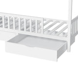 Full House Bed with Drawers | OROA Kids