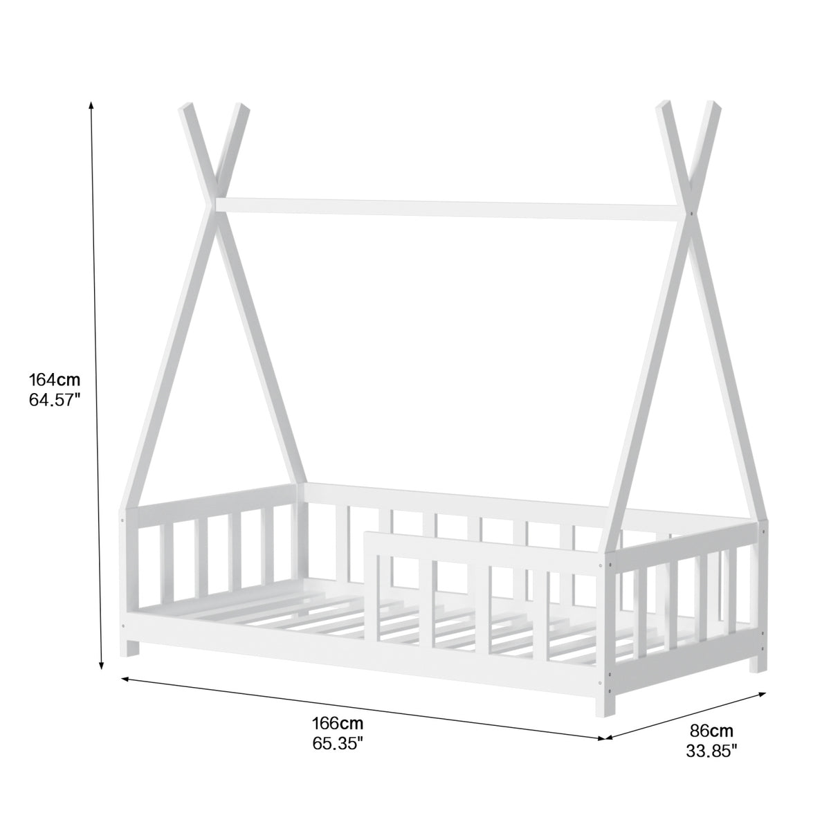 Floor Tent Bed Frame | OROA Kids