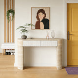 Modern Beige Console Table | OROA