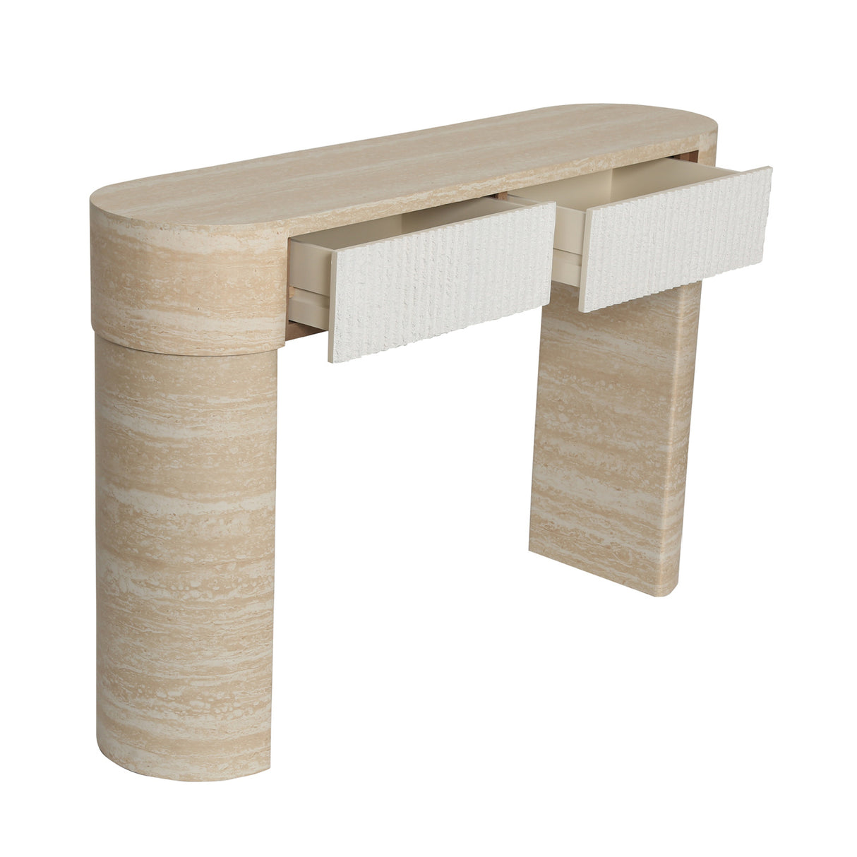 Modern Beige Console Table | OROA