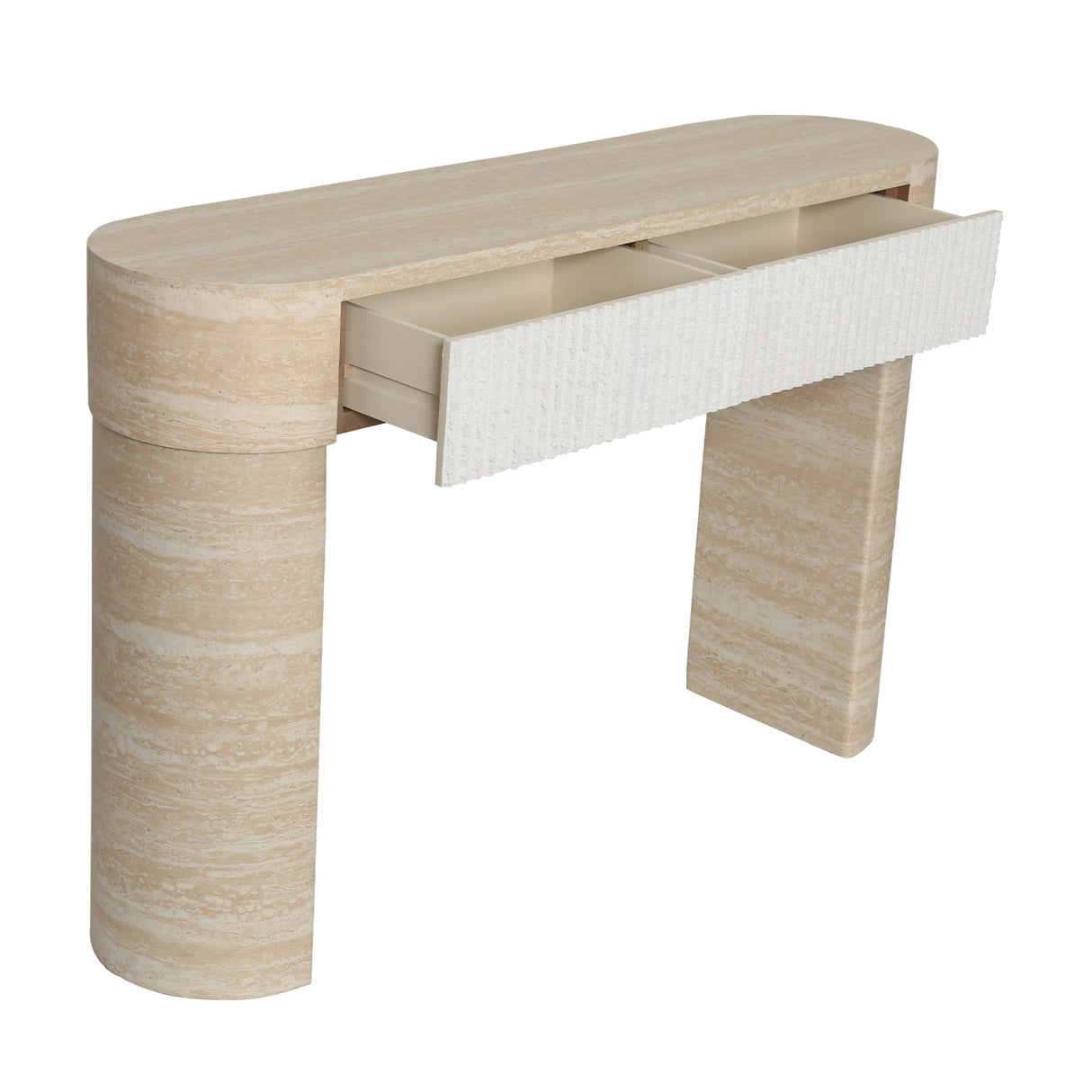 Modern Beige Console Table | OROA