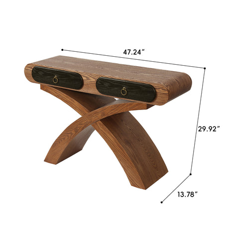 X-frame Ashwood Console Table | OROA