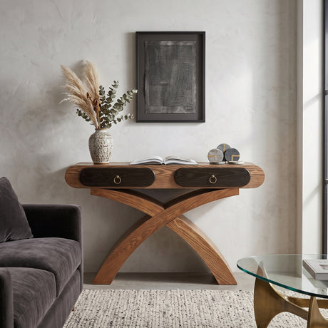 X-frame Ashwood Console Table | OROA