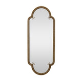Scalloped Metal Frame Wall Mirror | OROA