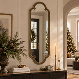 Scalloped Metal Frame Wall Mirror | OROA
