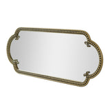 Scalloped Metal Frame Wall Mirror | OROA