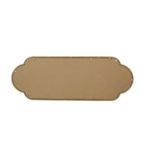 Scalloped Metal Frame Wall Mirror | OROA