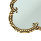 Scalloped Metal Frame Wall Mirror | OROA