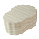 Modern European furniture - Beige Round Wood Nesting Tables (2) - www.oroa.com