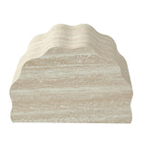Modern European furniture - Beige Round Wood Nesting Tables (2) - www.oroa.com