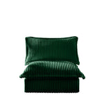 Green Corduroy Armless Chair | OROA