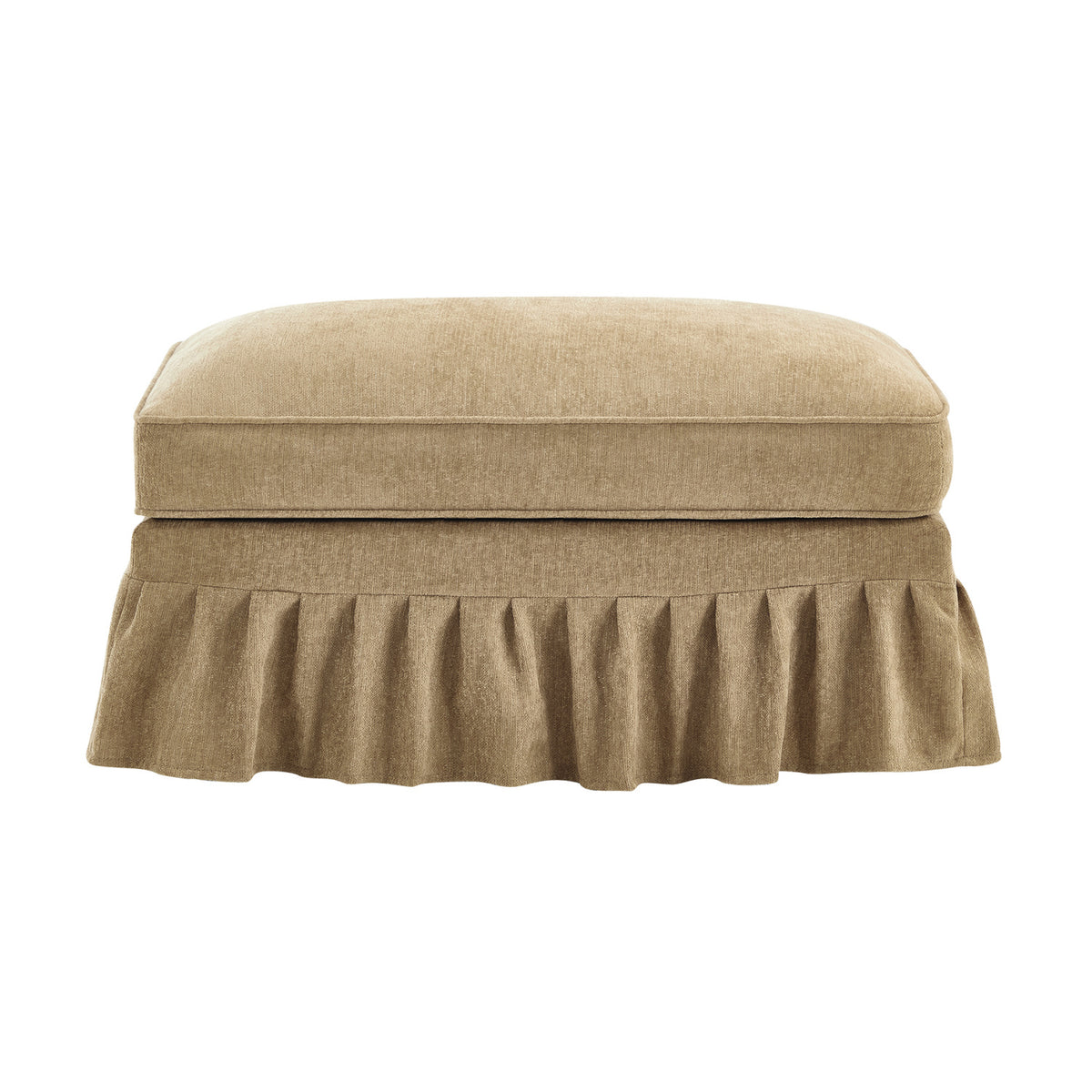 Modern European furniture - Light Coffee Ottoman - www.oroa.com