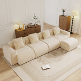 4-Seater Upholstered Sectional Sofa | OROA