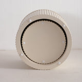 Wave Stripe Modern Drum Nesting Coffee Table Set (2) | OROA