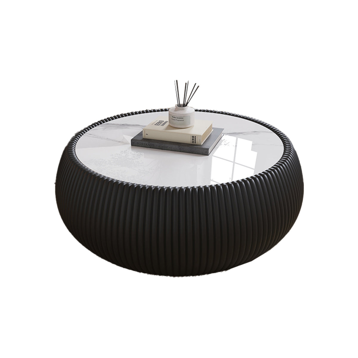 Modern Drum-Shaped Coffee Table | OROA
