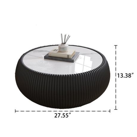 Modern Drum-Shaped Coffee Table | OROA