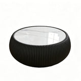 Modern Drum-Shaped Coffee Table | OROA