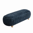 Modern European furniture - Blue Accent Bed Bench - www.oroa.com