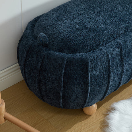 Modern European furniture - Blue Accent Bed Bench - www.oroa.com
