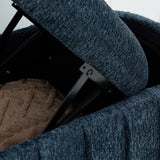 Modern European furniture - Blue Accent Bed Bench - www.oroa.com