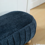 Modern European furniture - Blue Accent Bed Bench - www.oroa.com
