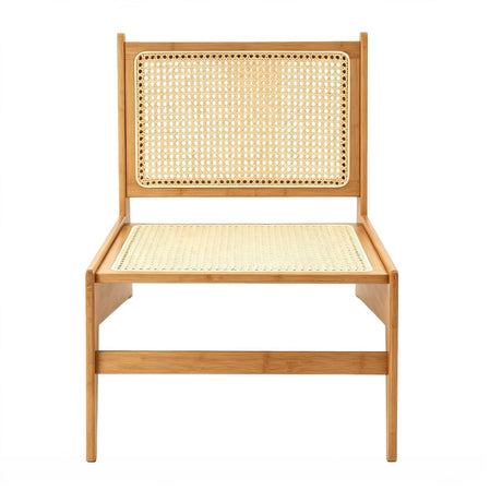 Modern European furniture - Mid-Century Modern Rattan Lounge Chair - www.oroa.com