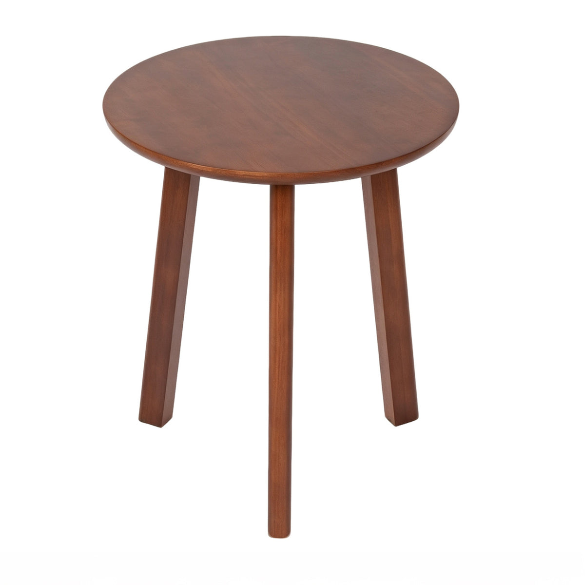 Modern European furniture - 3-Leg Solid Wood End Table - www.oroa.com