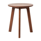 Modern European furniture - 3-Leg Solid Wood End Table - www.oroa.com