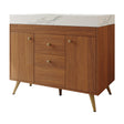 Modern European furniture - Modern Freestanding Bathroom Vanity - www.oroa.com
