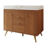 Modern European furniture - Modern Freestanding Bathroom Vanity - www.oroa.com