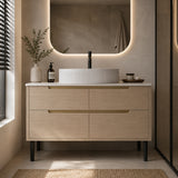 Modern European furniture - Bathroom Vanity with Sink - www.oroa.com