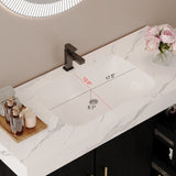 Modern Free-Standing Bathroom Vanity | OROA