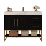 Modern Free-Standing Bathroom Vanity | OROA
