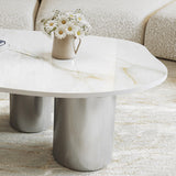 Minimalist Marble Coffee Table | OROA