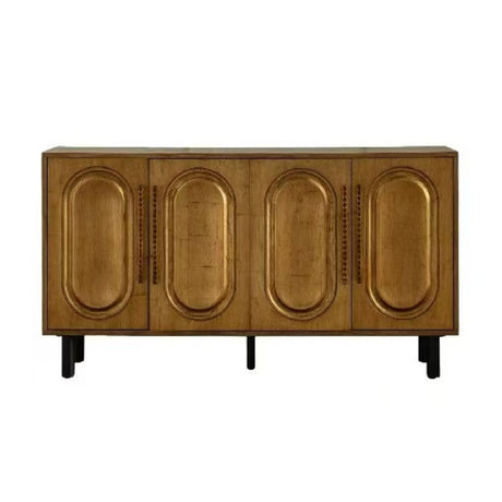 Modern European furniture - Antique Gold Arched Door Sideboard - www.oroa.com